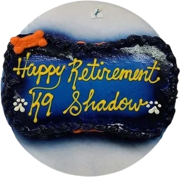 Dog birthday cake for dog birthday party