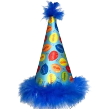 Dog birthday party hat