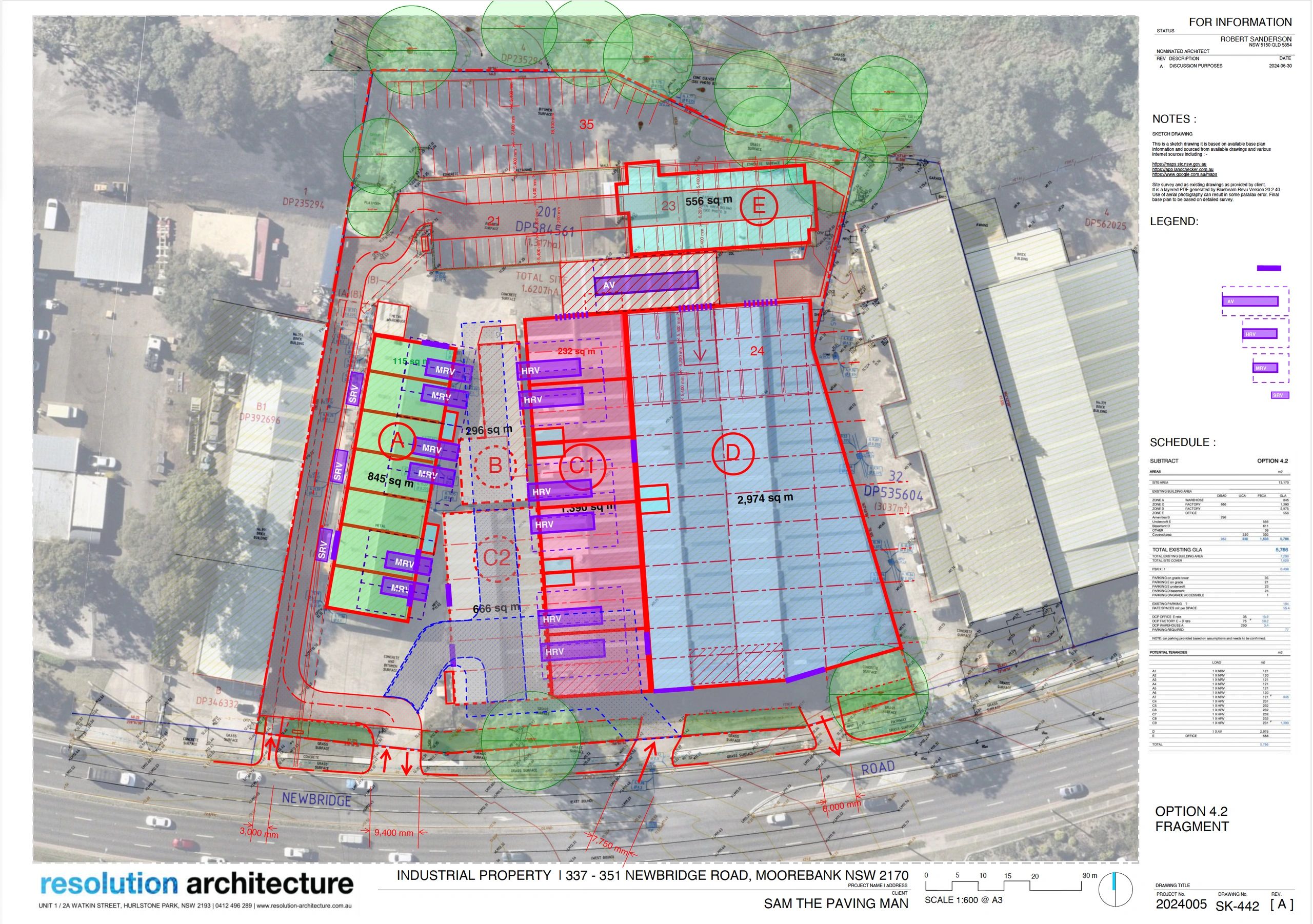 Master Plan Optioneering Tenancy Feasibility Options Masterplan