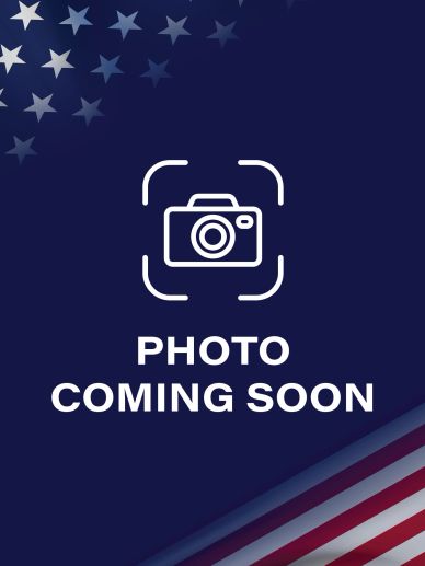 A red, white, and blue graphic with the text "Photo Coming Soon."