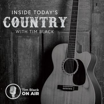Inside Today's Country album art.  Black and white guitar leaning against door.