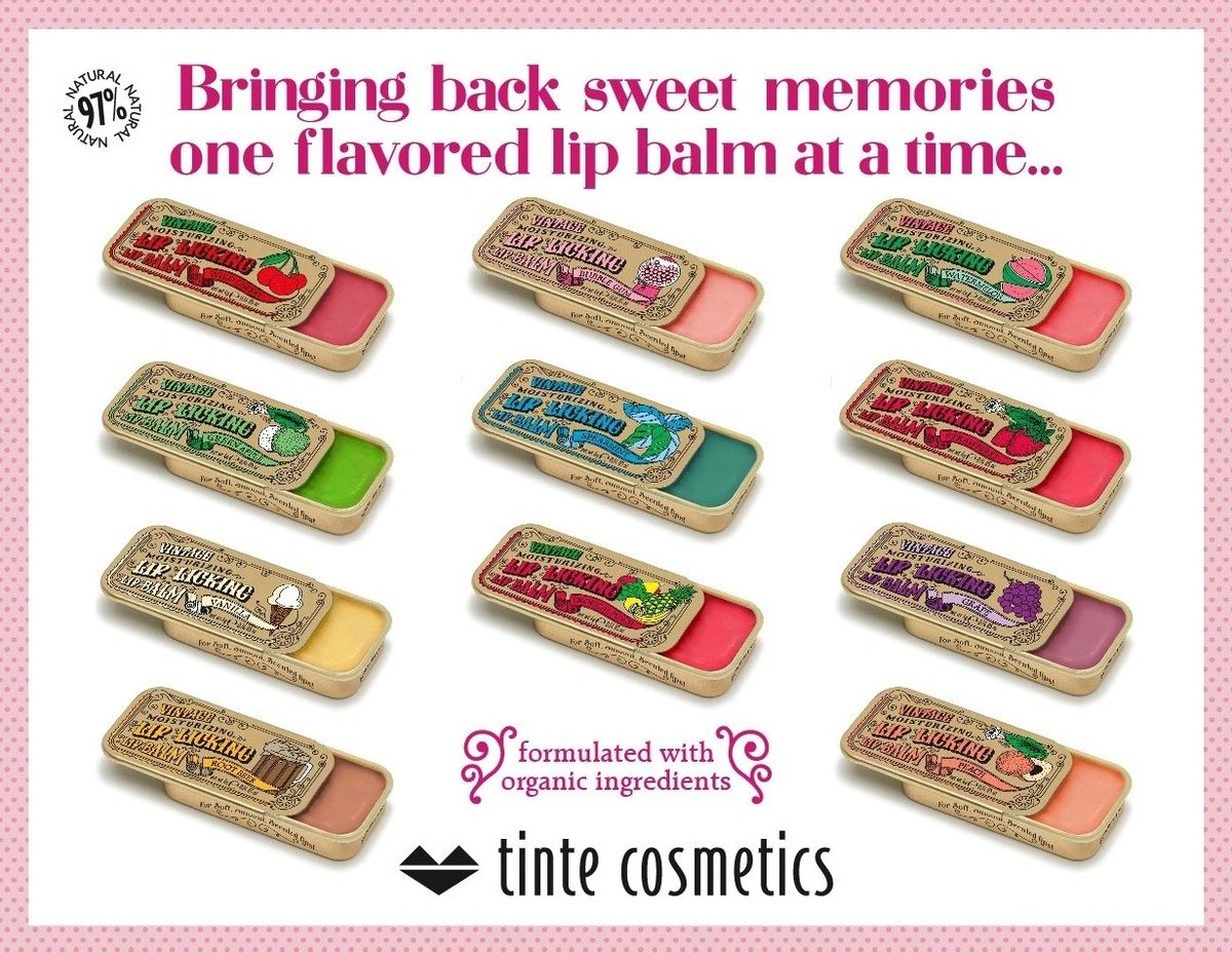 Lip Balm in a Sliding Tin Vintage Lip Balm Lip Balm we adored as a