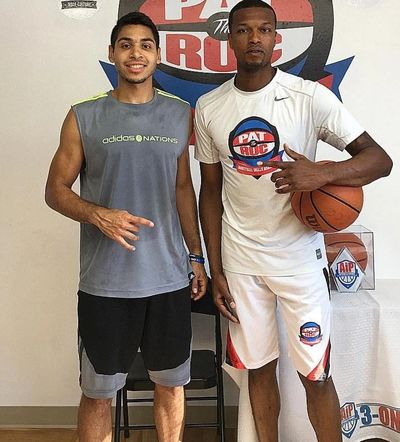 Daniel Ramis with Pat The Roc