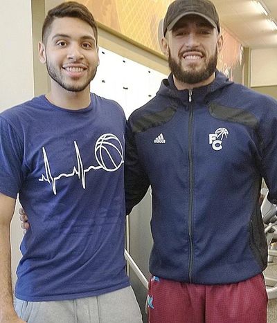 Daniel and Trainer Luis Garcia