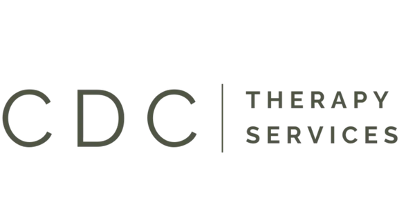 CDC Therapy Services logo with simple, clean font.