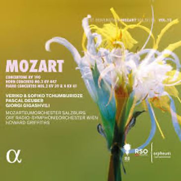 Mozart: Concertone For Two Violins              Sofiko Tchumburidze & Mozarteumorchester Salzburg & Howard Griffiths album cover