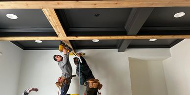 Coffered ceiling 