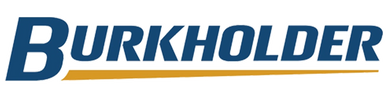 Logo of Burkholder with stylized text and underline.