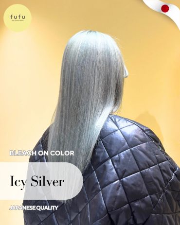 ผมสีเงินน้ำแข็งสไตล์ญี่ปุ่น.