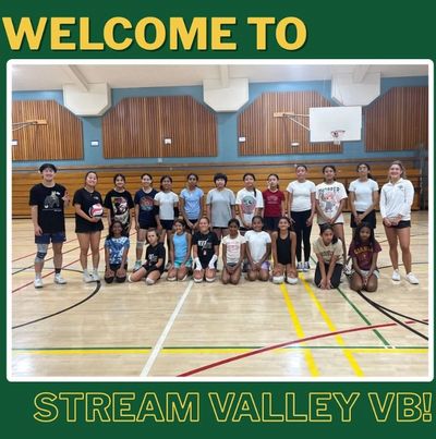 Demo Volleyball Practice at Stream Valley Volleyball Club
