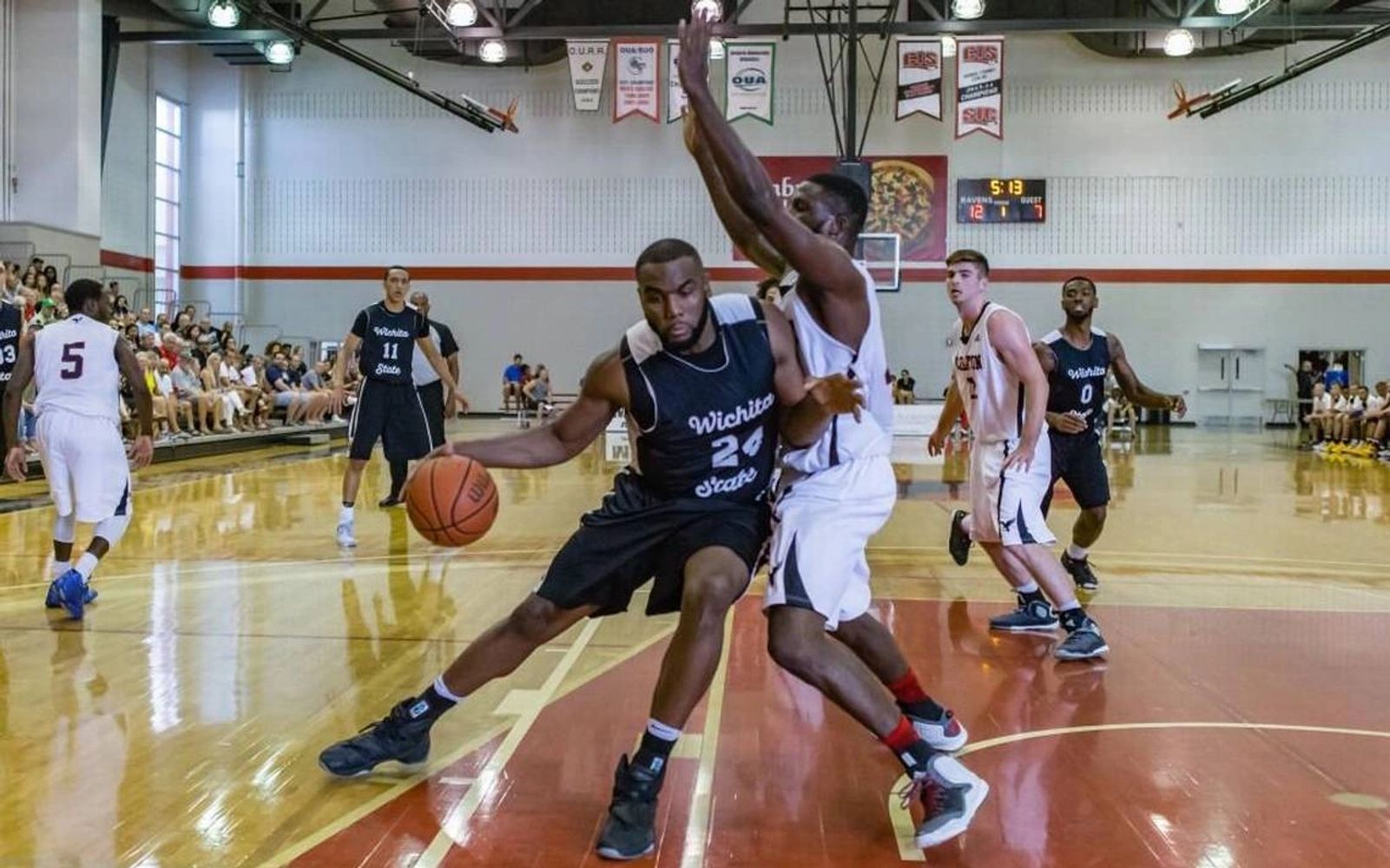 basketball players from Wichita State and Carleton  