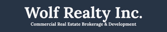 WOLF REALTY INC. 
COMMERCIAL REAL ESTATE EXPERTS.