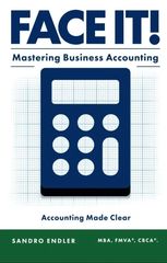 FACE IT mastering business finance book cover