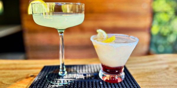 Handcrafted specialty cocktails with fresh ingredients