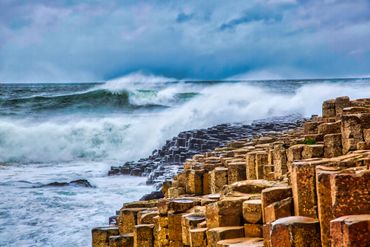 Giants Causeway - Stormy Seas 2