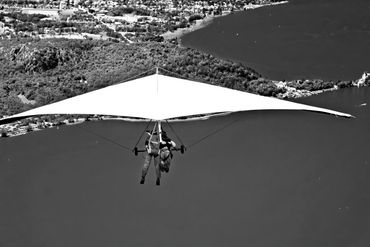 Hang Gliding over Lac Annecy