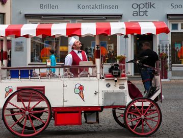 Ice Cream Street Vendor - Germany