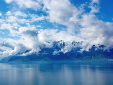 View Across Lake Leman