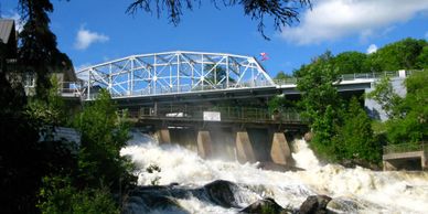 Bracebridge Falls, Muskoka.