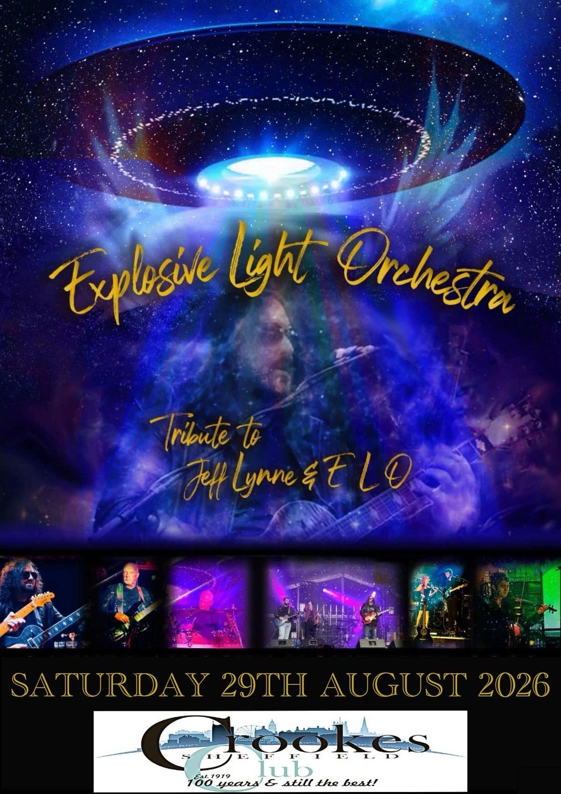 Explosive Light Orchestra at CROOKES SOCIAL CLUB