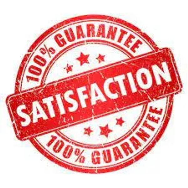  Customer Satisfaction Guarantee 