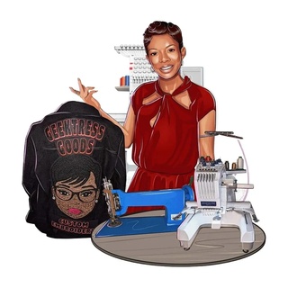 Geektress Goods 
Machine & Chainstitch Embroidery