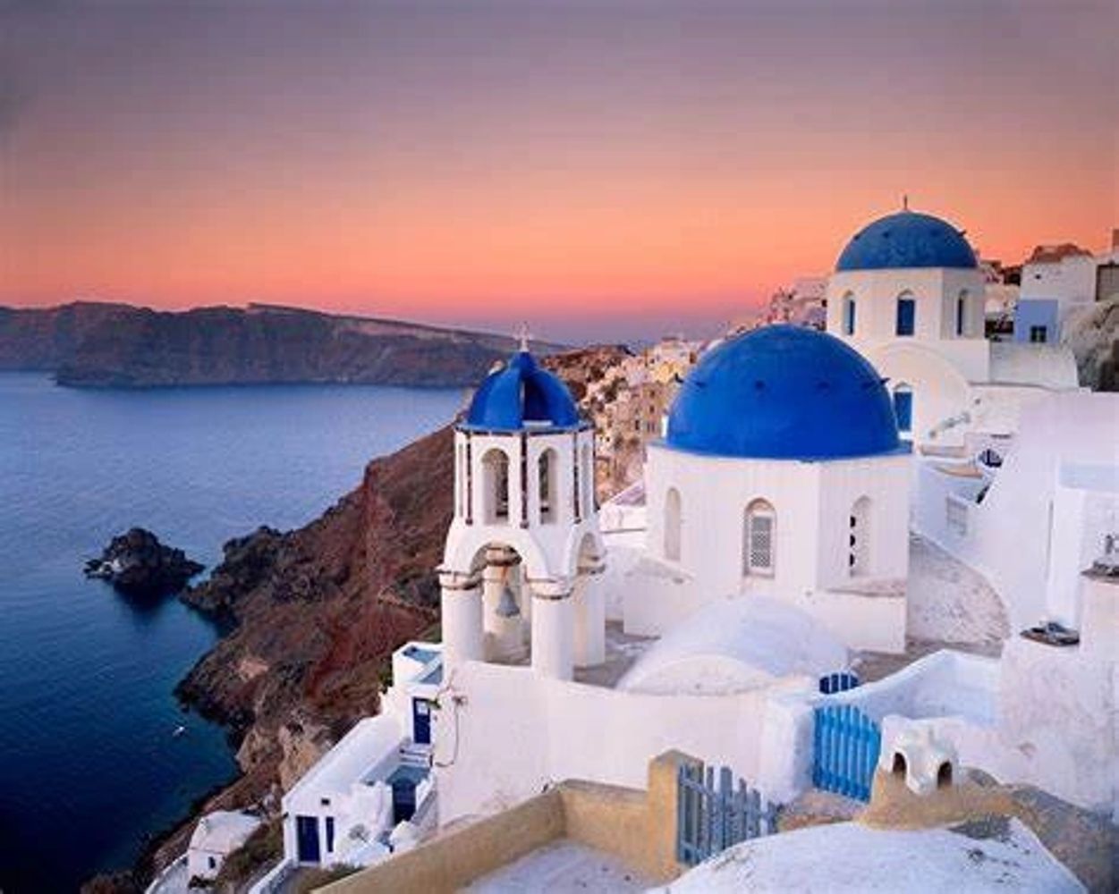 The enchanting island of Santorini