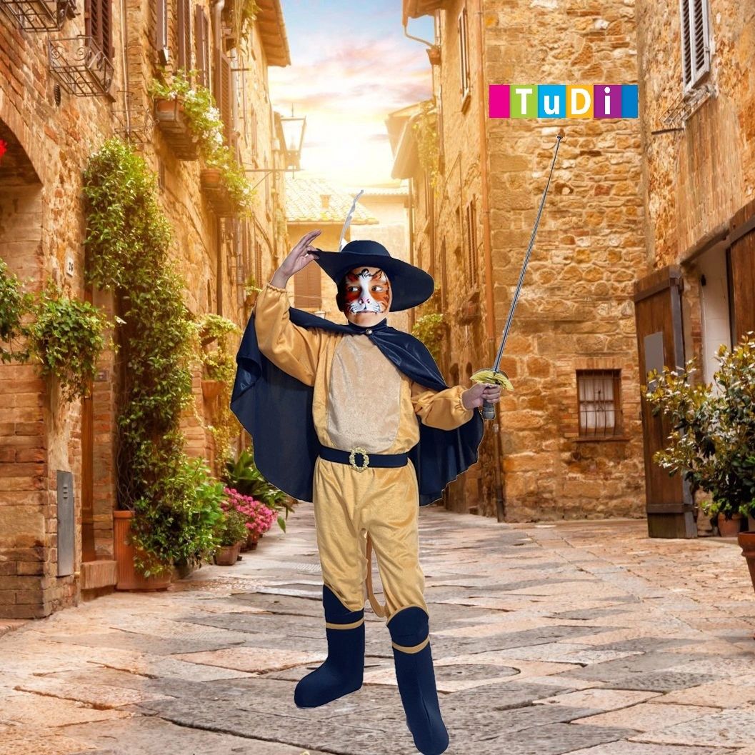 Disfraz Gato Con Botas - Niño 022