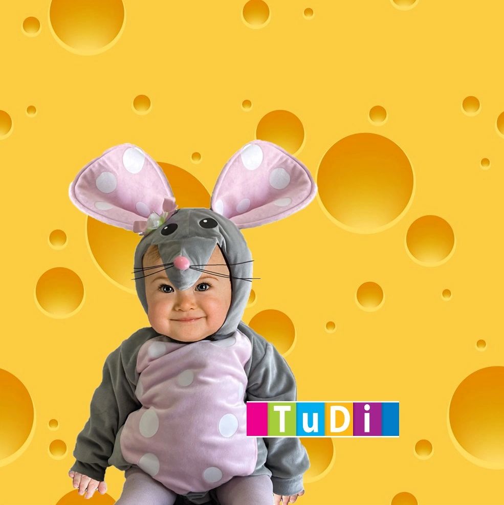 Disfraz Ratón para Bebés y Niñas - Modelo Primavera 004
