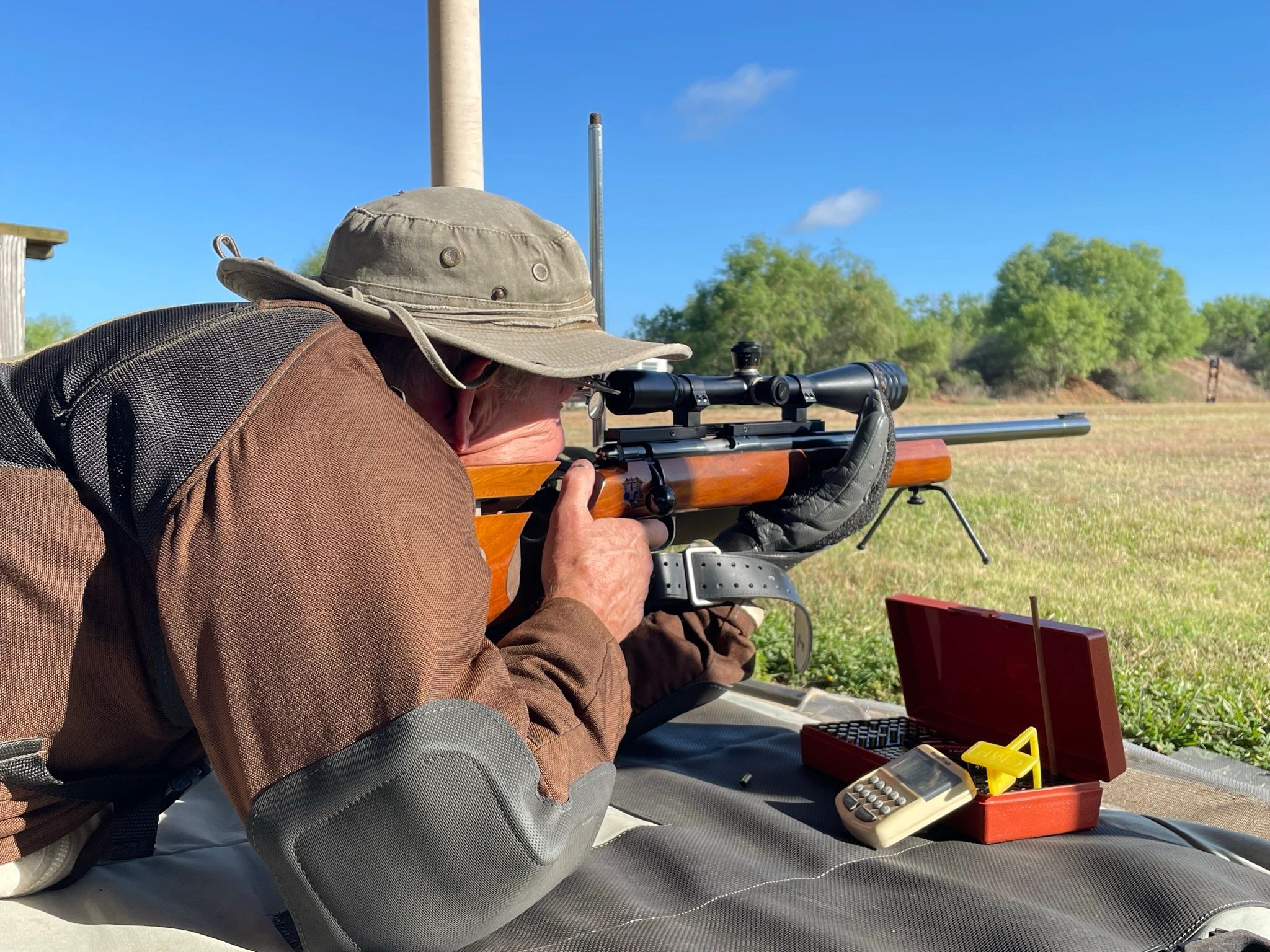 Prone Anschutz Smallbore Rifle Shooting Precision Training Competition Match San Antonio Texas