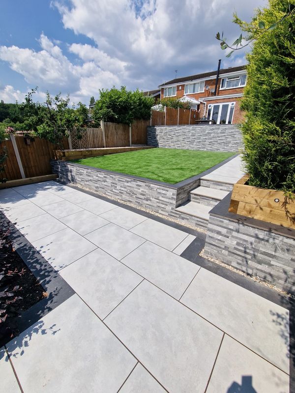 As seen in this image. We cover a wide aspect of landscaping to a very high standard. 