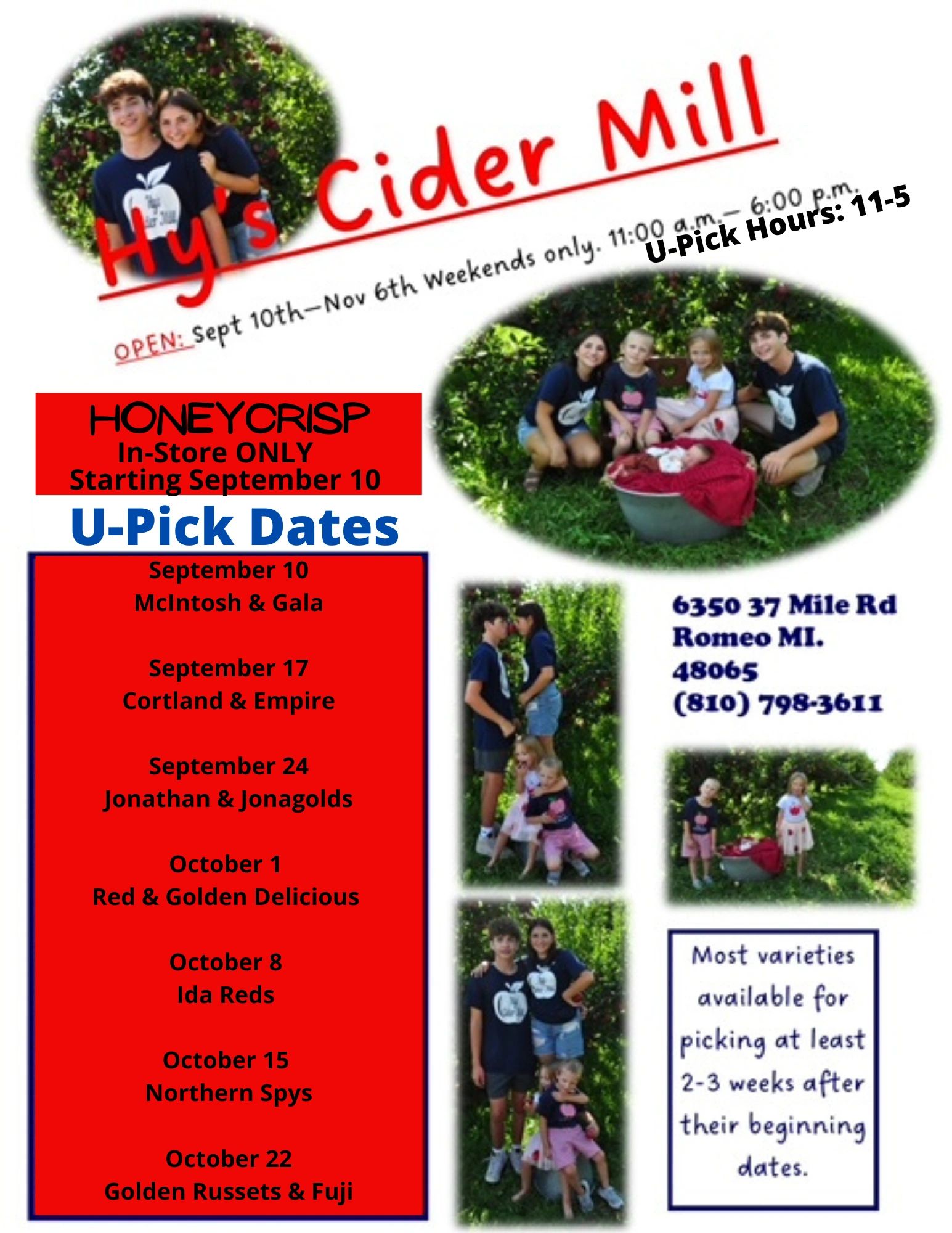 Hy's Cider Mill Cider Mill, Apple Picking