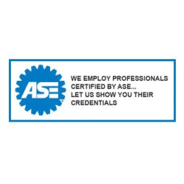 ASE certified technician 