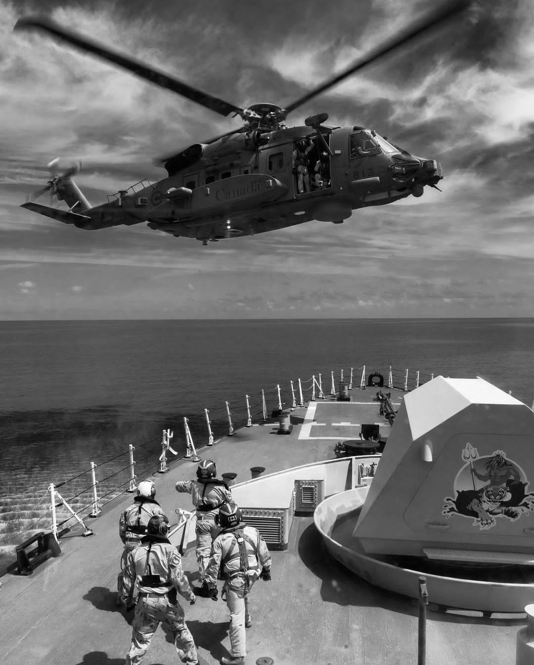 Public Affairs while on Operation Reassurance