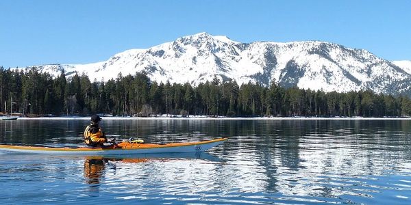 Kayak In Lake Tahoe