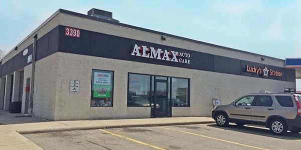 Almax Auto Care shop entrance