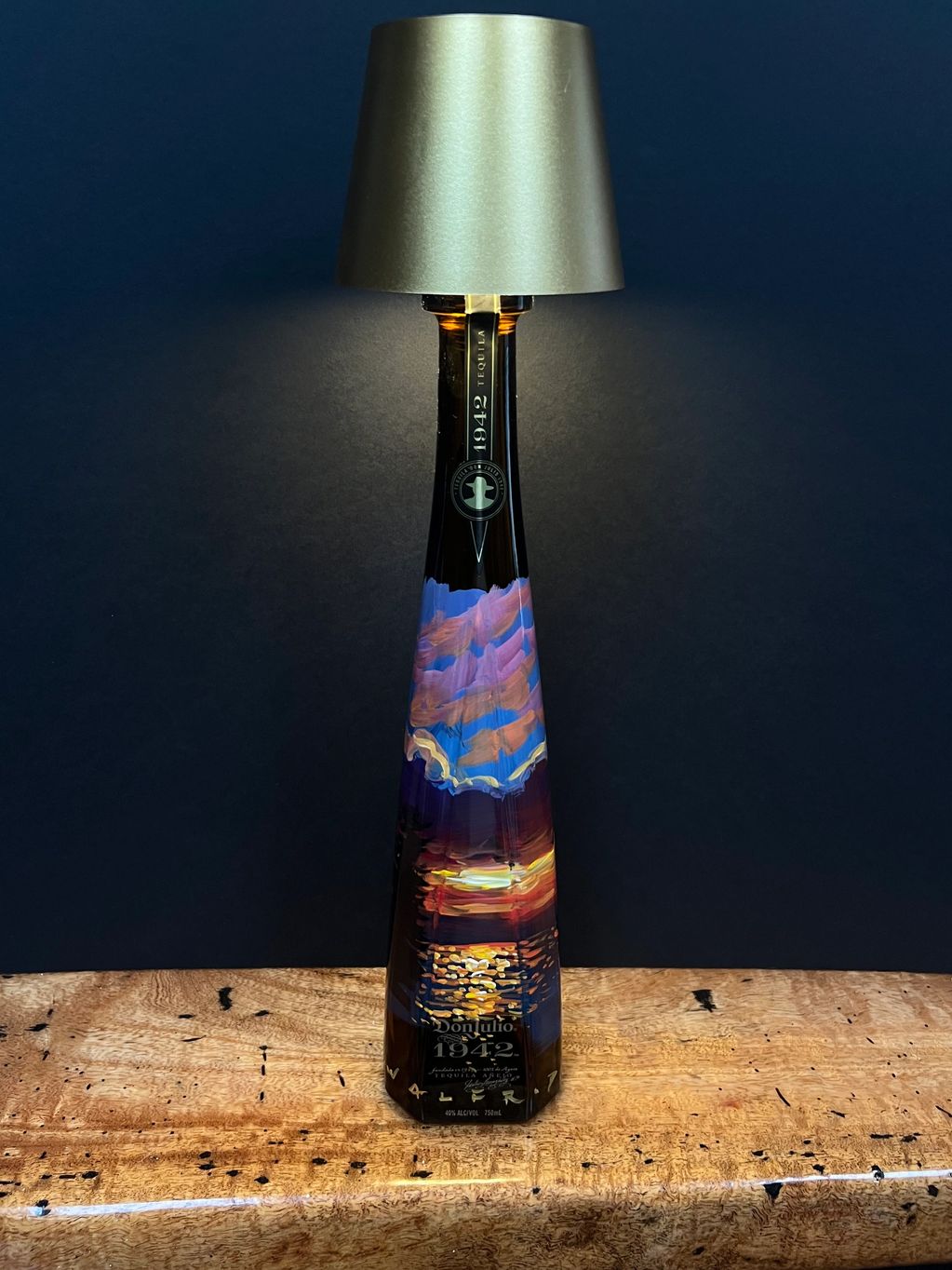 1942 Sunset & Pine Trees