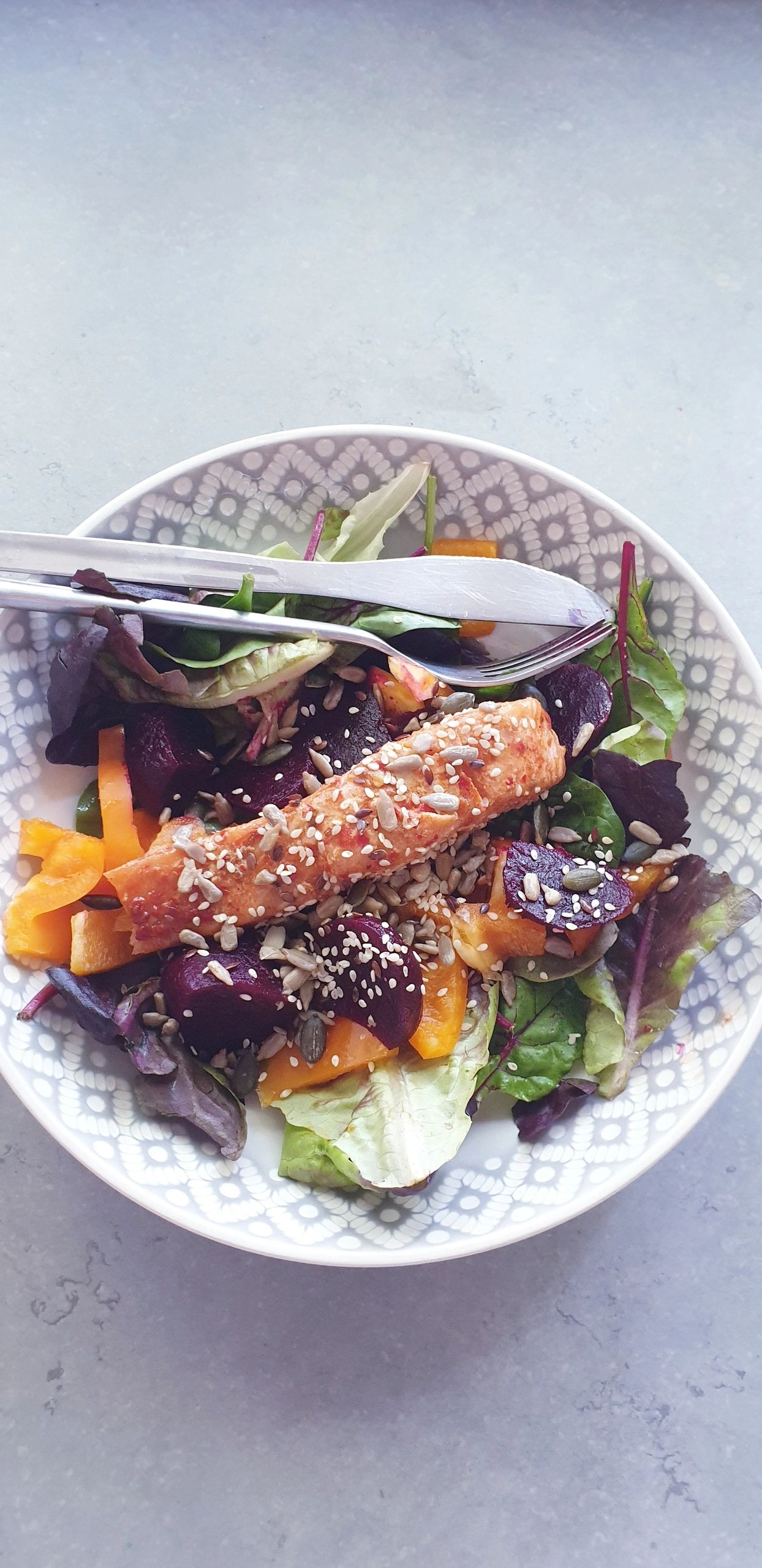 detox salmon salad