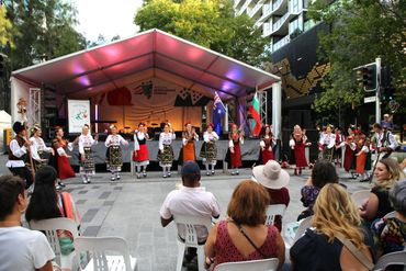 Folk Group Bulgari at National Multicultural Festival in Canberra, Australia