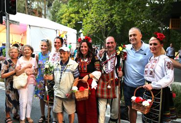 Folk Group Bulgari at National Multicultural Festival in Canberra, Australia