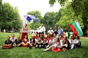 Folk Group Bulgari at National Multicultural Festival in Canberra, Australia