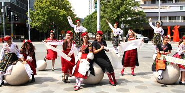 Folk Group Bulgari at National Multicultural Festival in Canberra, Australia