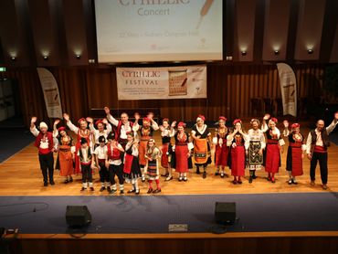 Folk Group Bulgari at CYRILLIC Festival in Sydney 2021, Australia