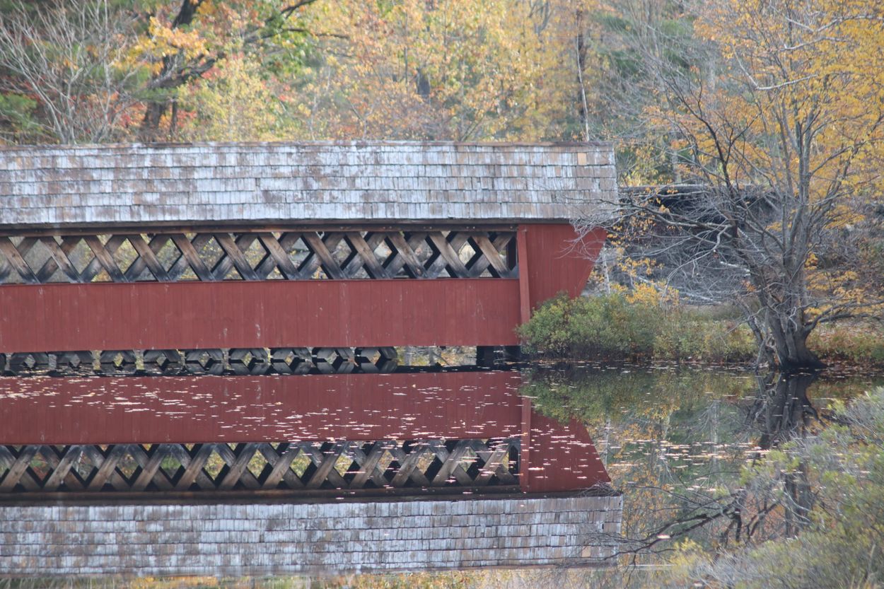 Jack O' Lantern Resort covered bridge