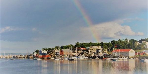 working waterfront Belfast Maine
coastal Maine