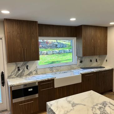 kitchen walnut