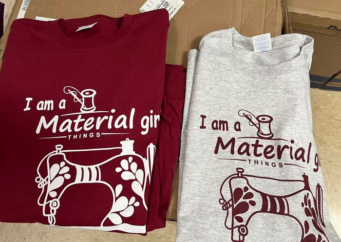 We have Short Sleeve and Long Sleeve Shop shirts available.  Sizes m-3x