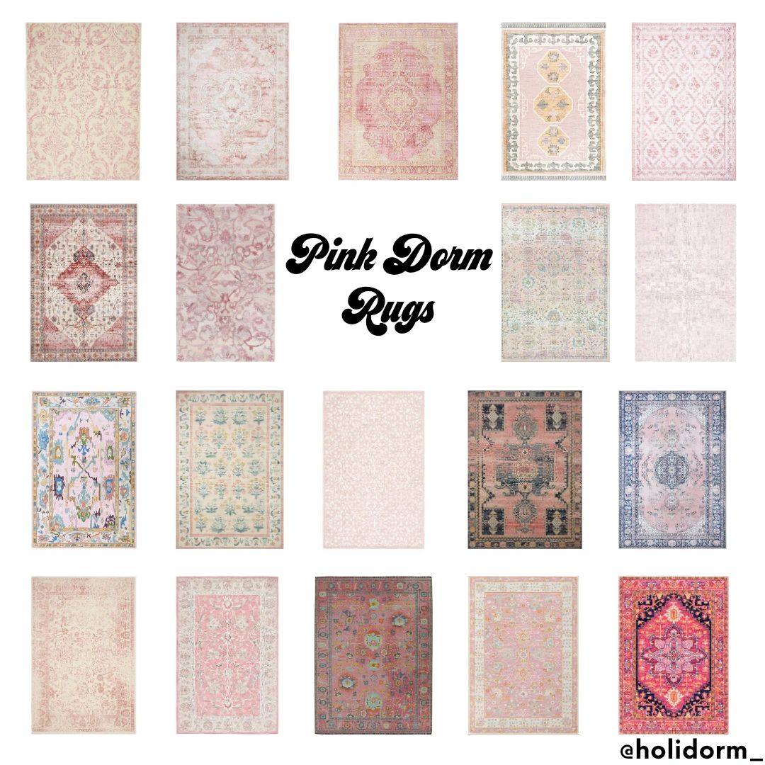 Pink Rug Dorm Pink Rugs For Your Dorm Room