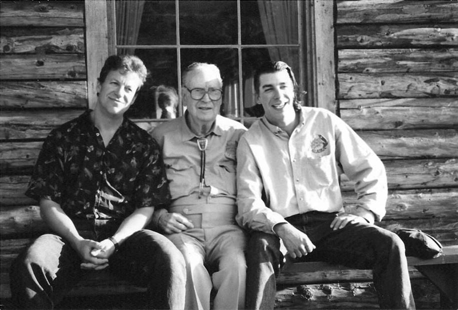 Sonny Petersen, Ray Petersen, Sean Petersen, three generations of Alaska aviation business experiene