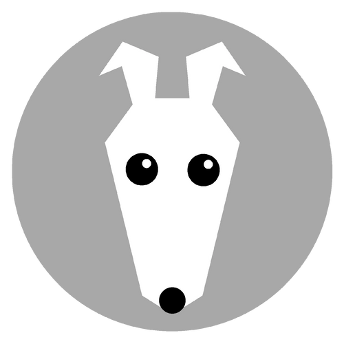 White Greyhound logo